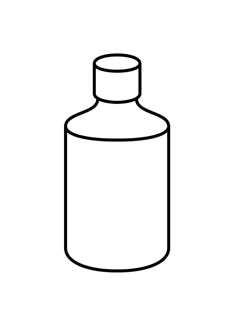 Трафарет баночки для витаминов