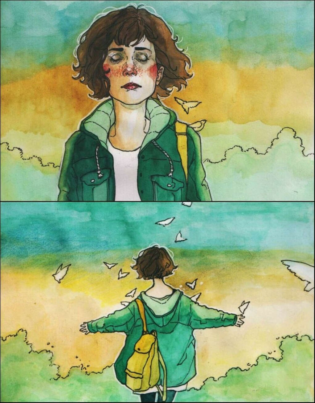 Саша Харитонова зеленая лампочка