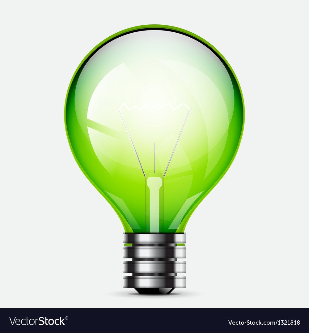 Зеленая лампочка