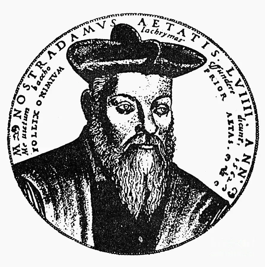 Нострадамус портрет