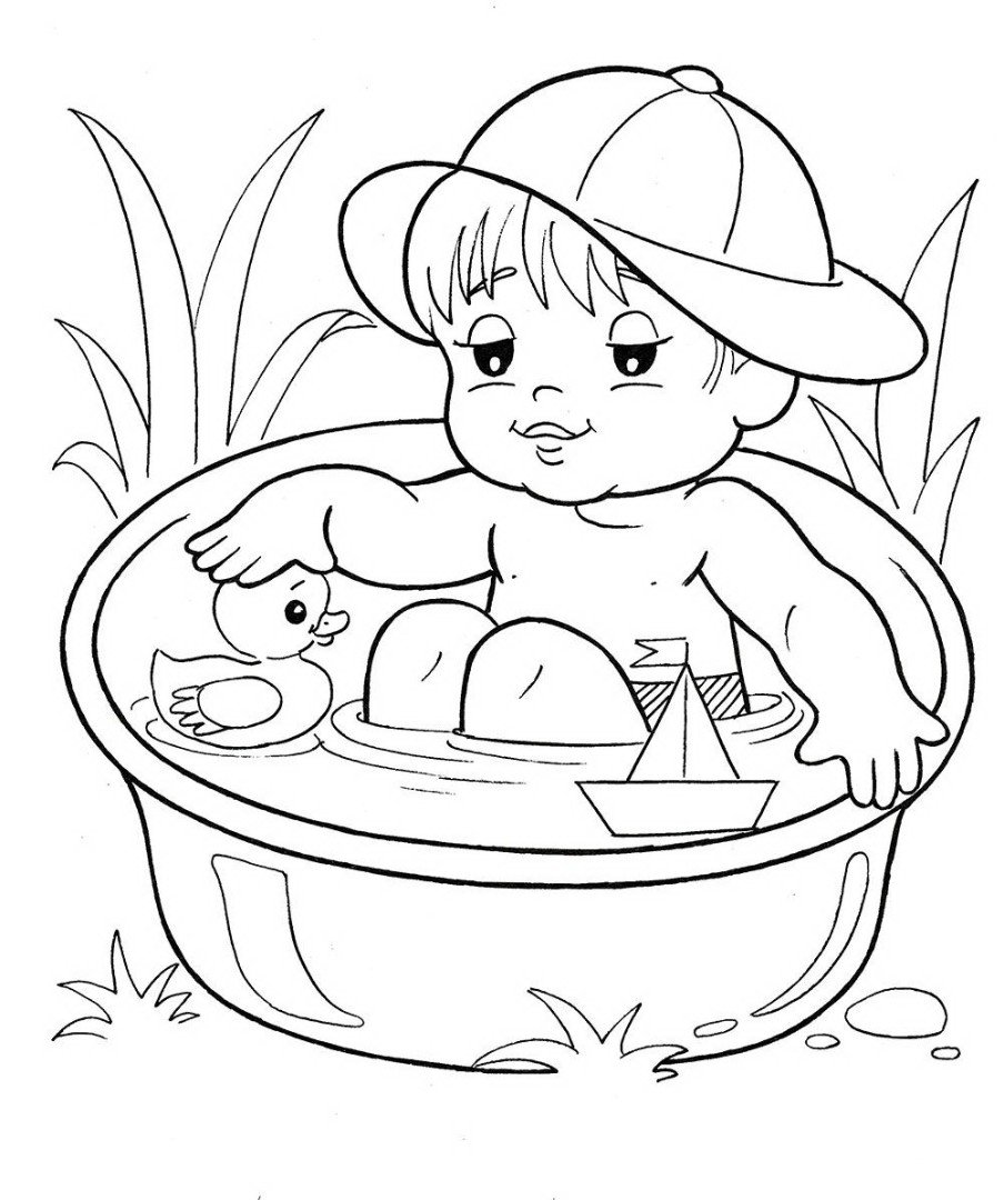 Ванна для раскрашивания