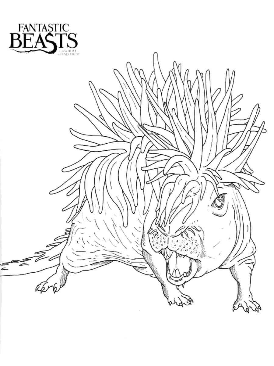 Гарри Поттер и Тайная комната раскраска Василиск