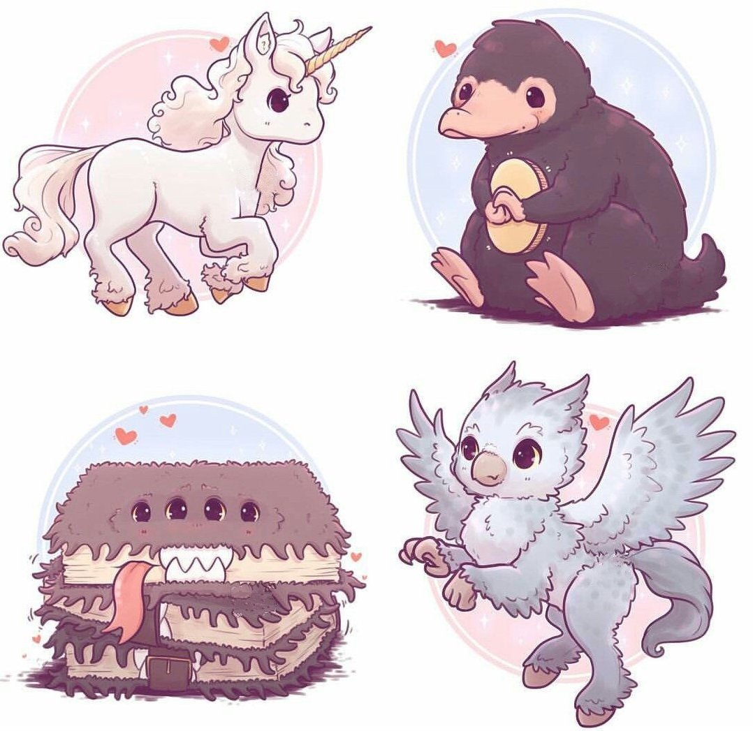 Магические твари Гарри Поттер