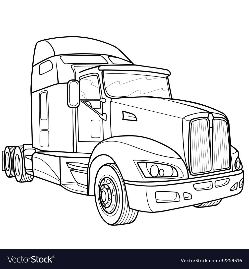 Truck Volvo FH вектор