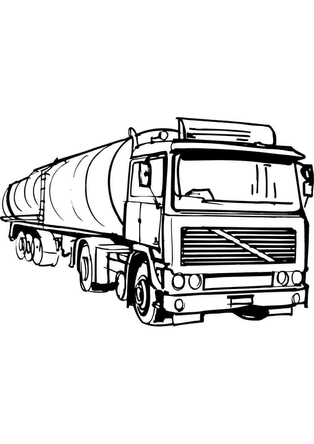 Раскраска Скания r420