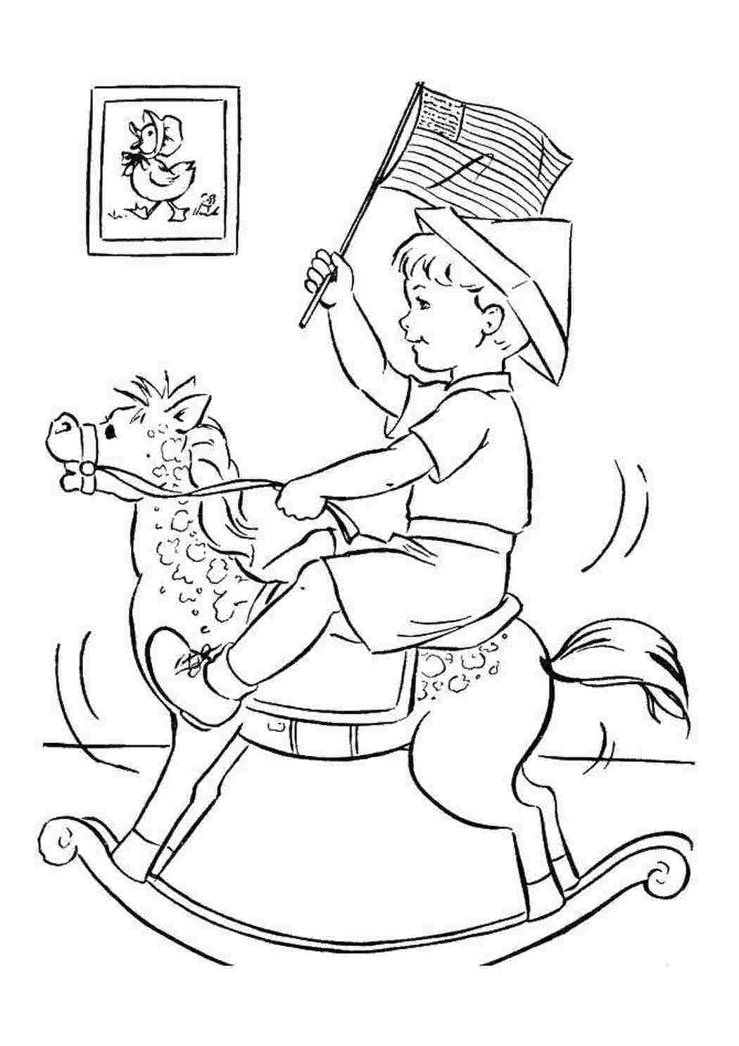 Мальчик на лошадке