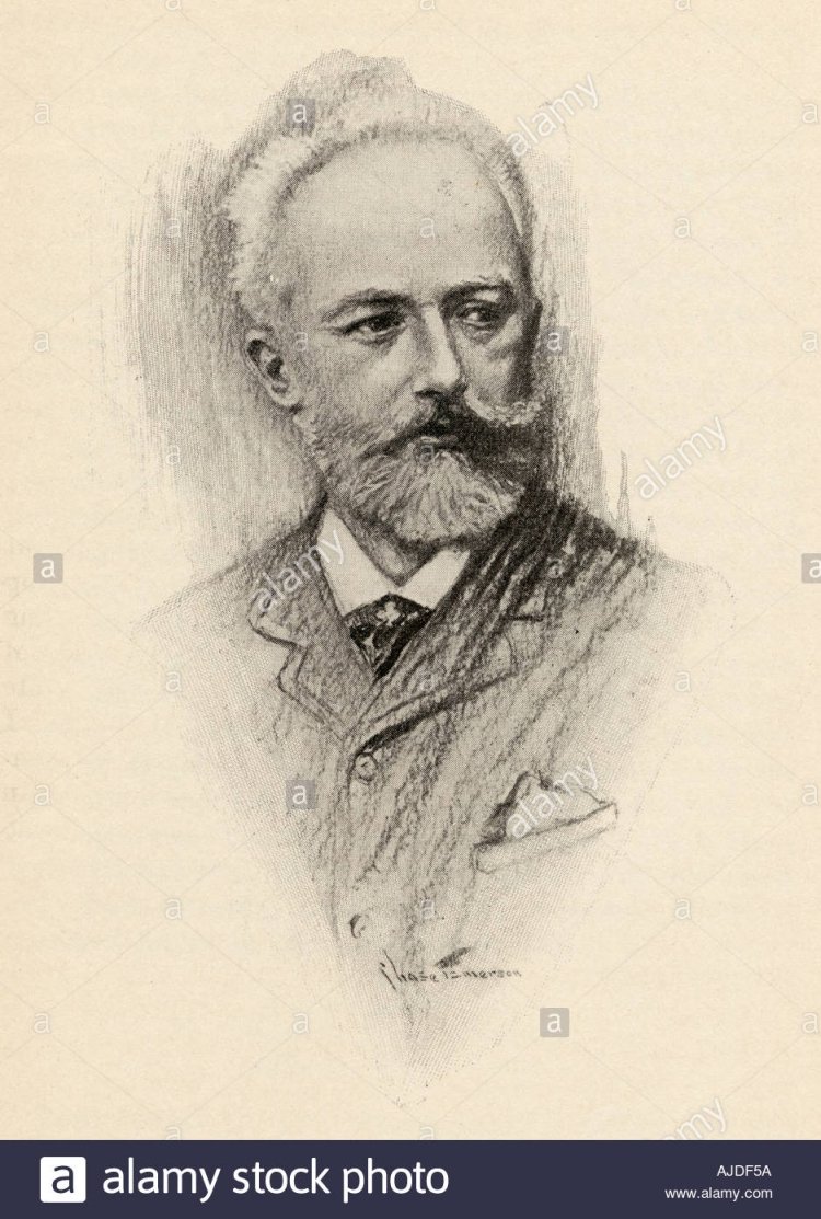 Чайковский пётр Ильич рисунок