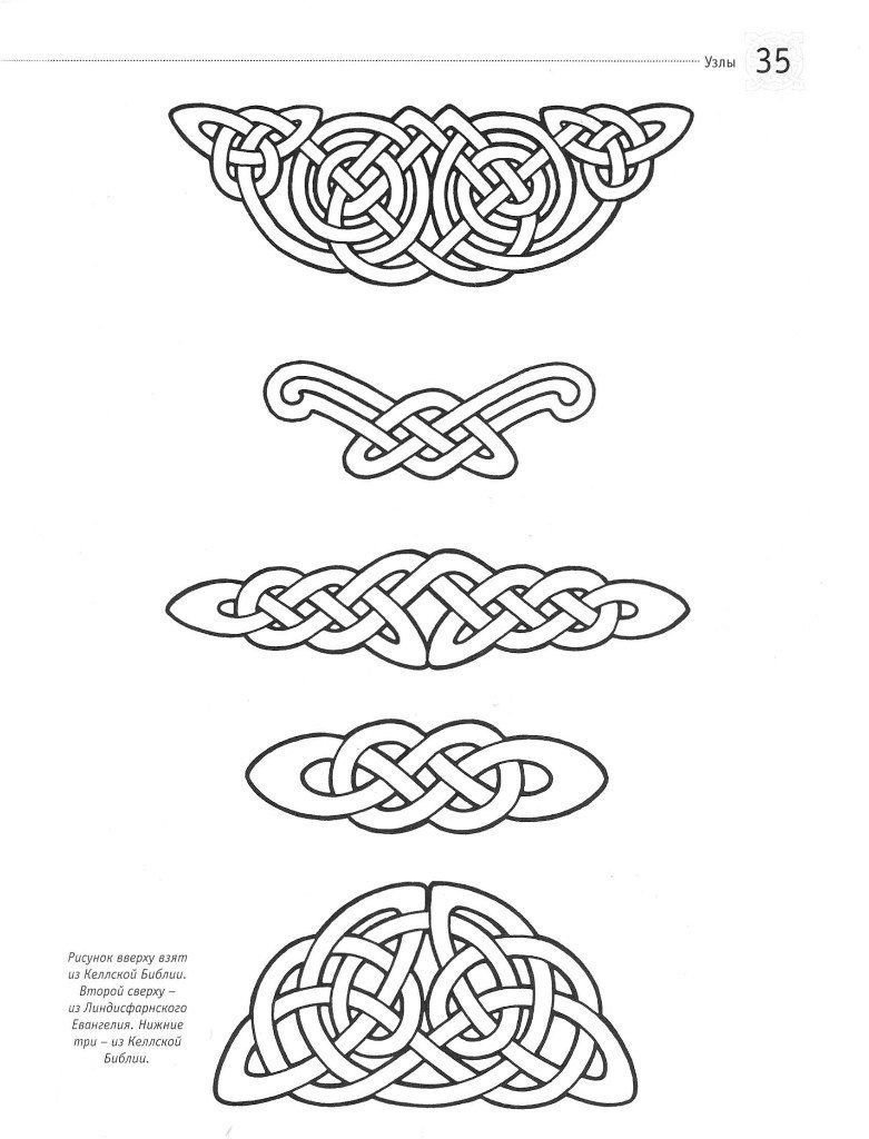 Резьба по дереву Кельтский орнамент