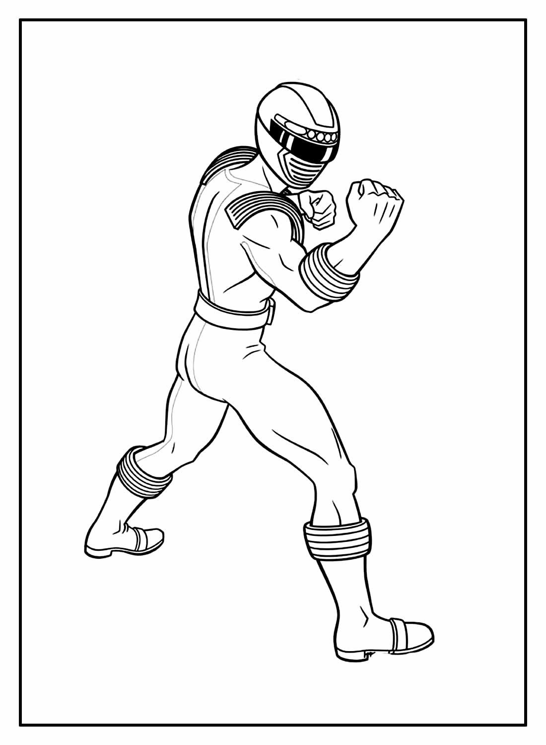 Раскраска Пауэр Рейнджерс