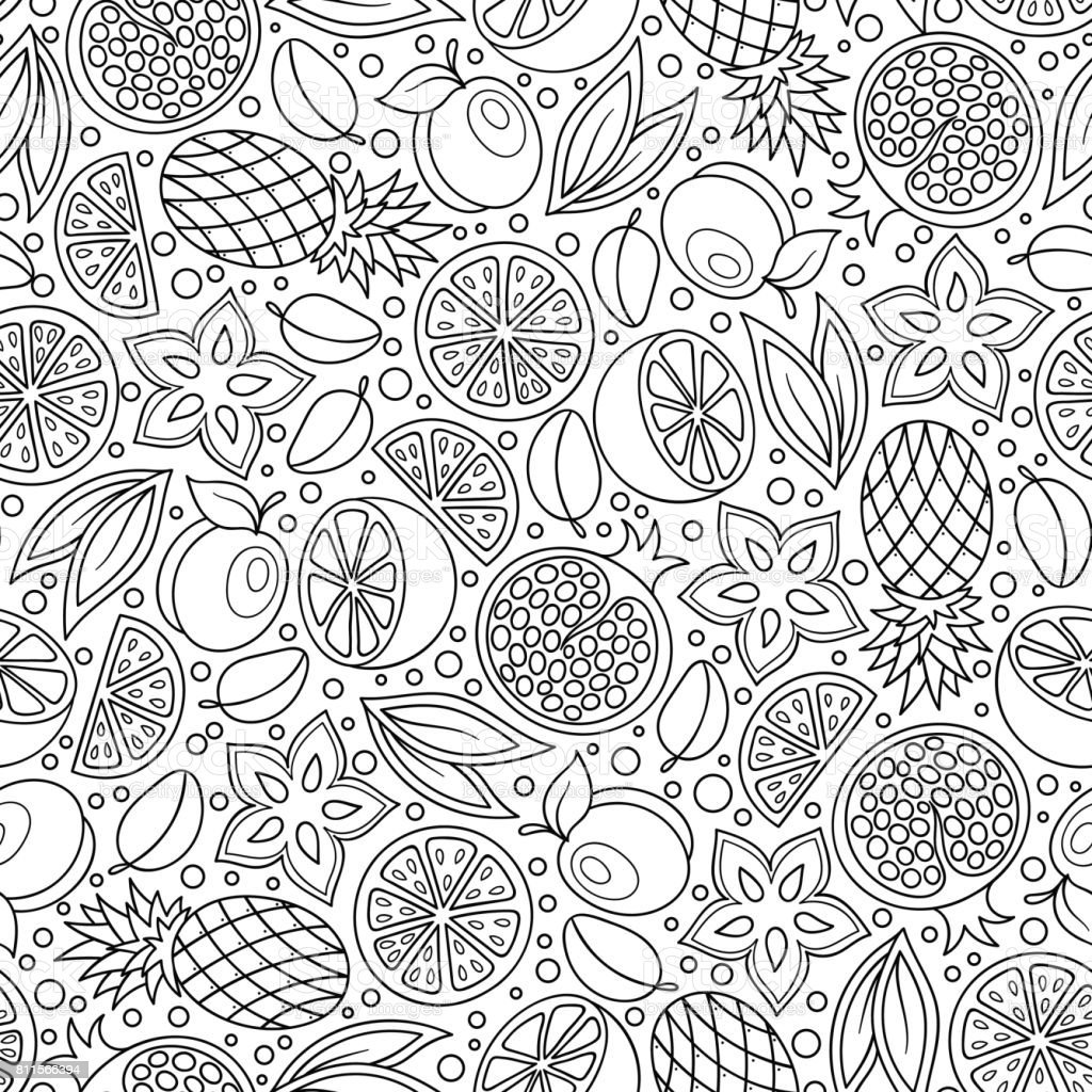 Осенние раскраски антистресс