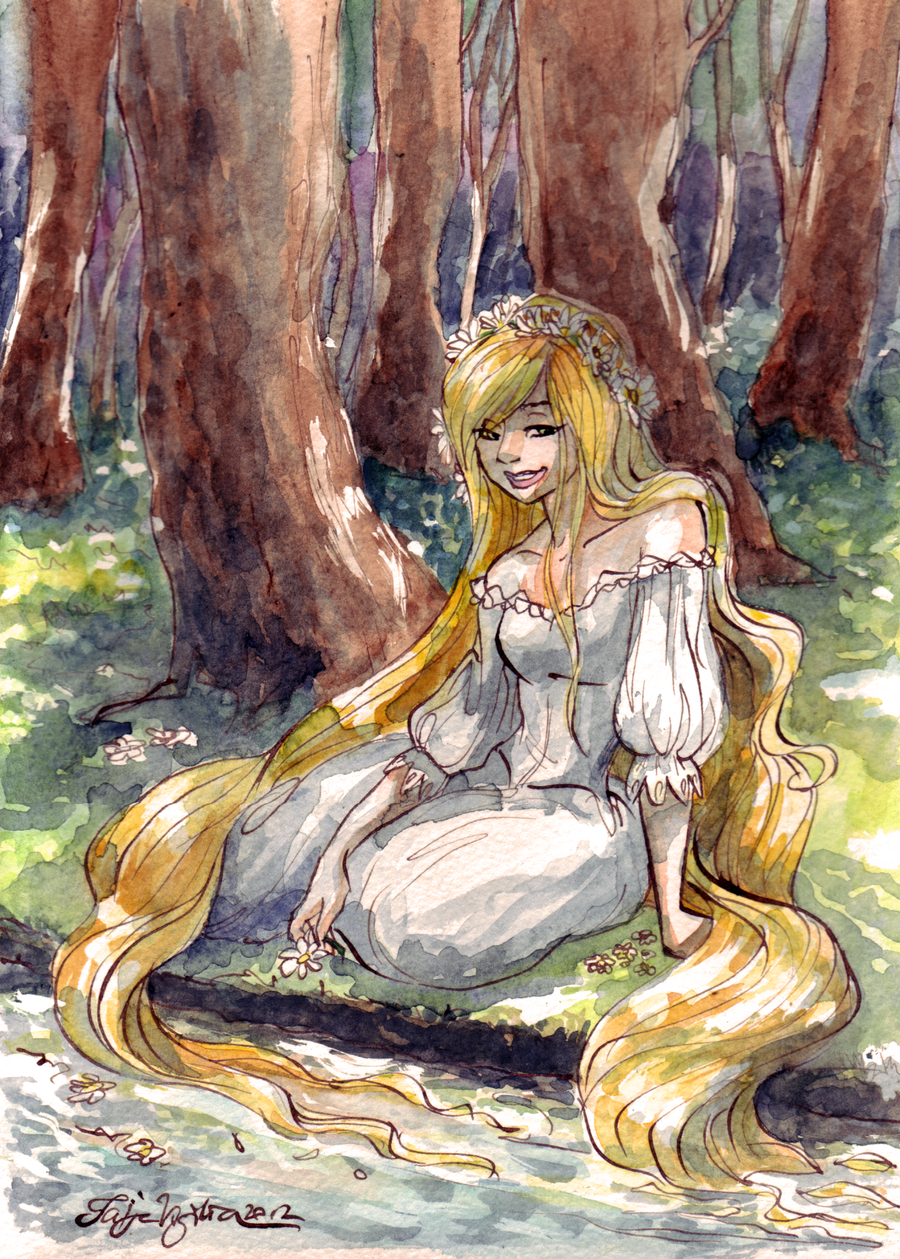 Братья Гримм "Златовласка"