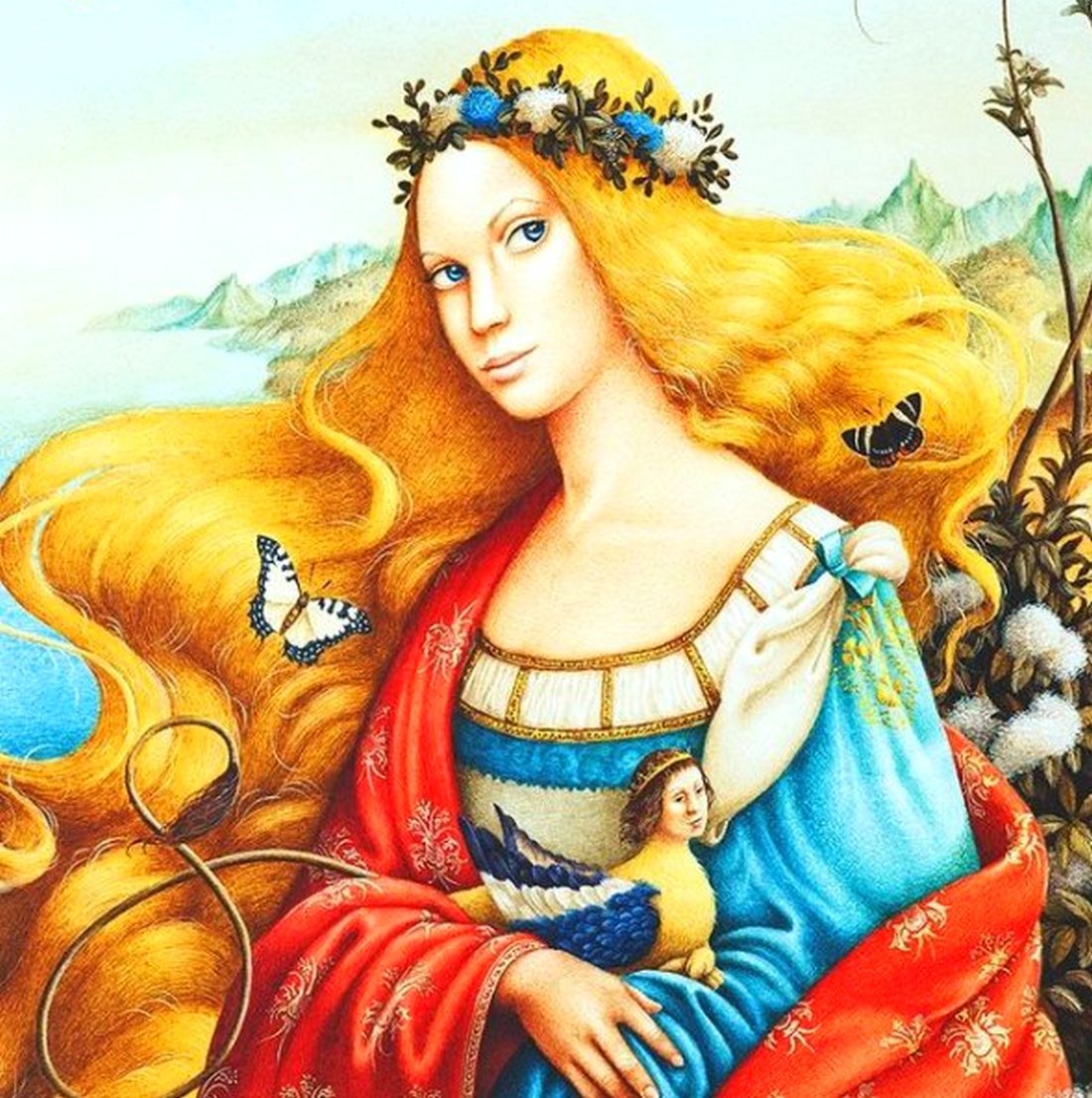 Златовласка чешская сказка