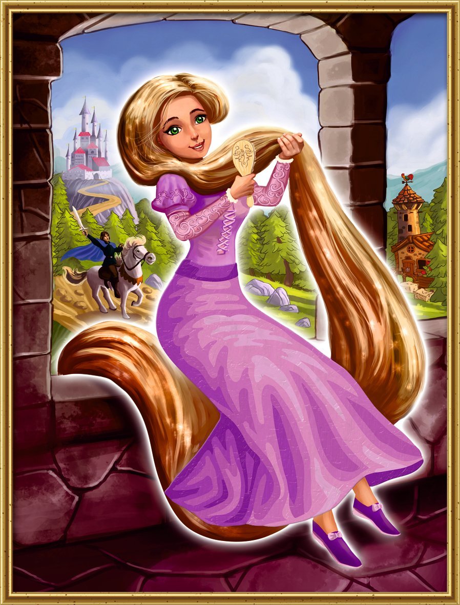 Рапунцель Златовласка