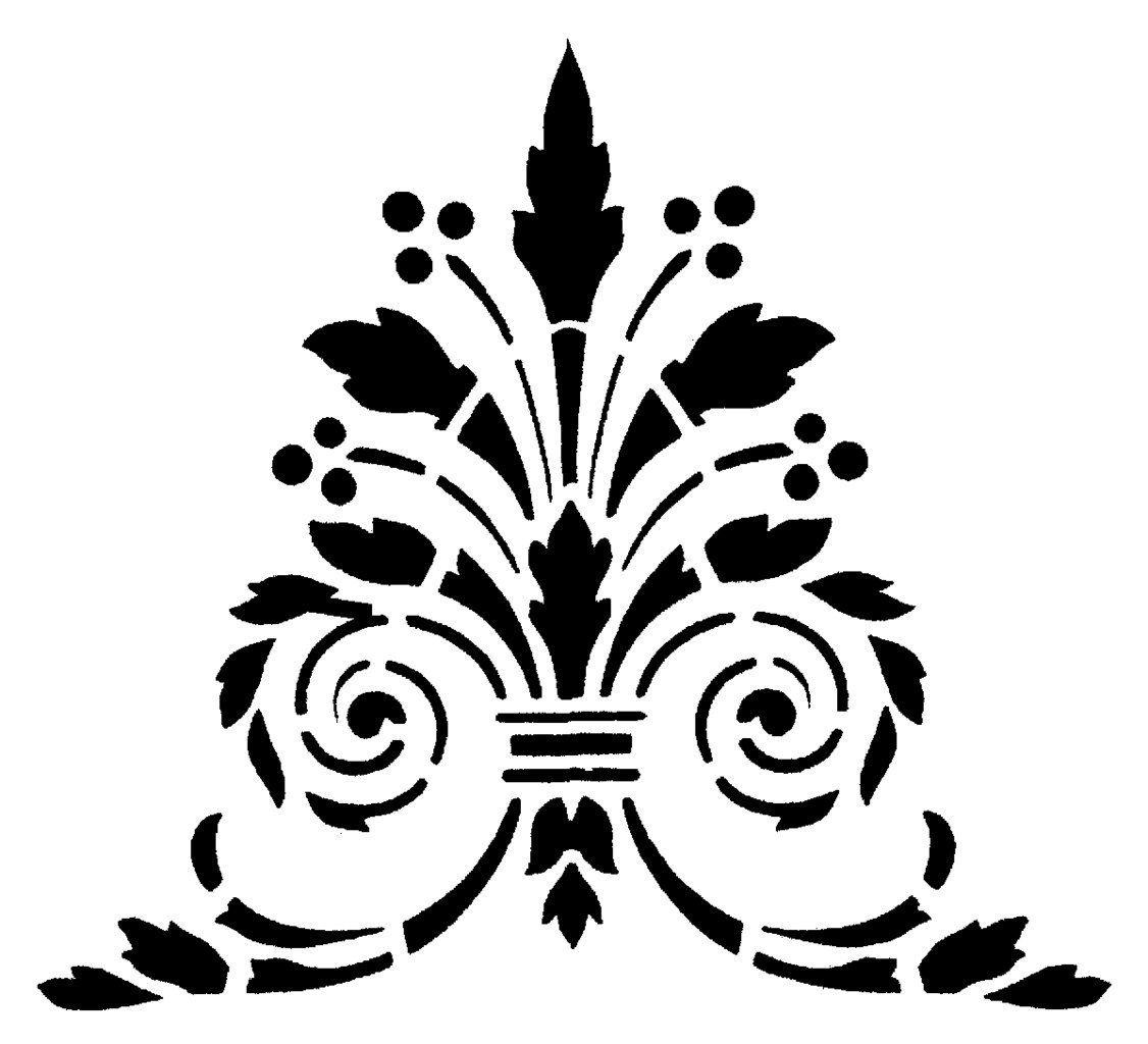 Викторианский стиль орнамент