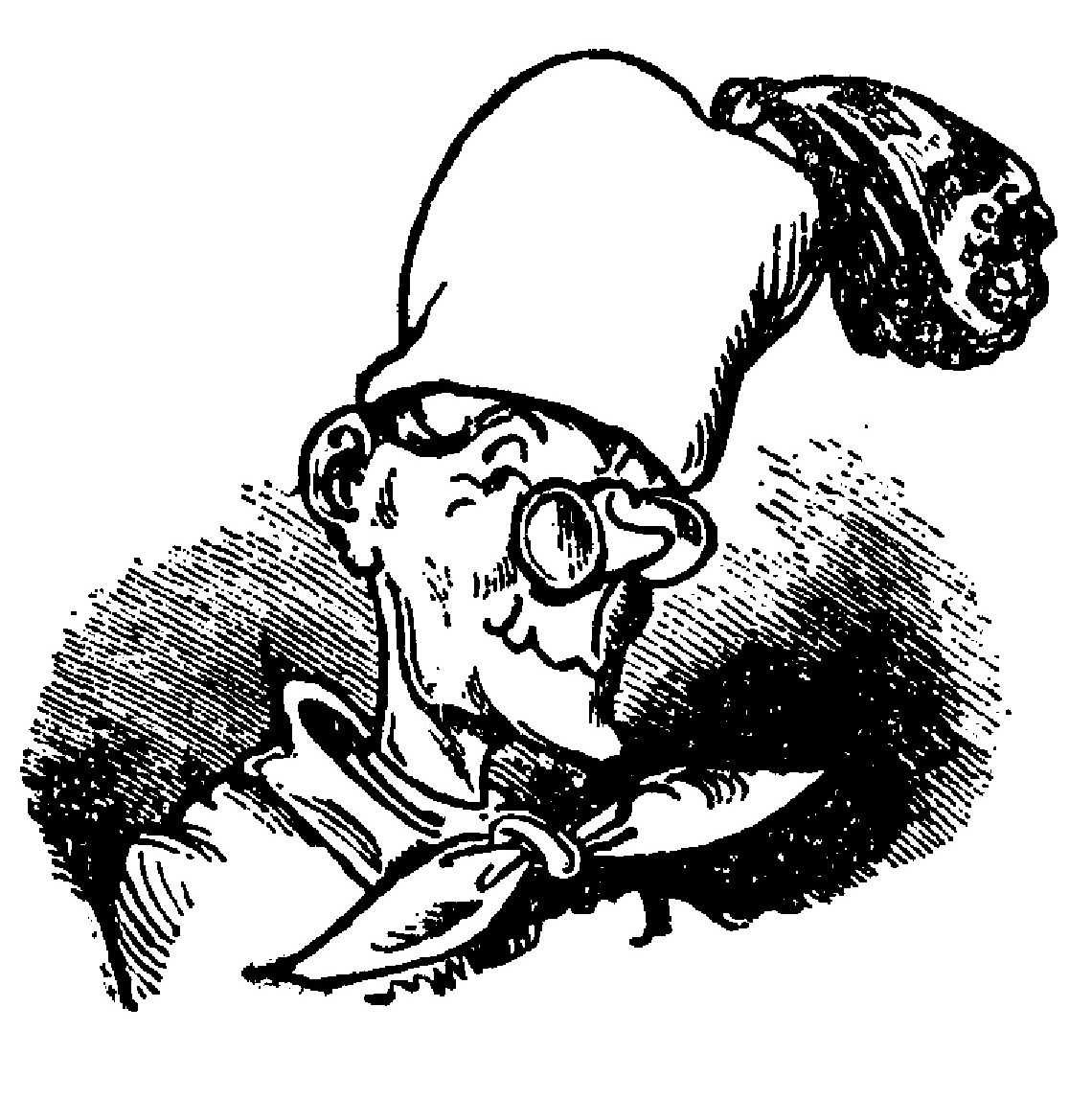 Старый повар Паустовский рисунок