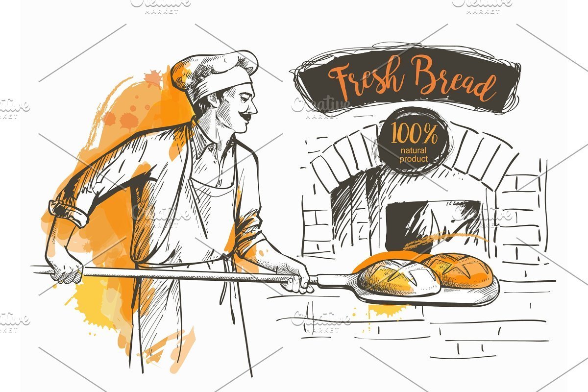 Конфликт акварель