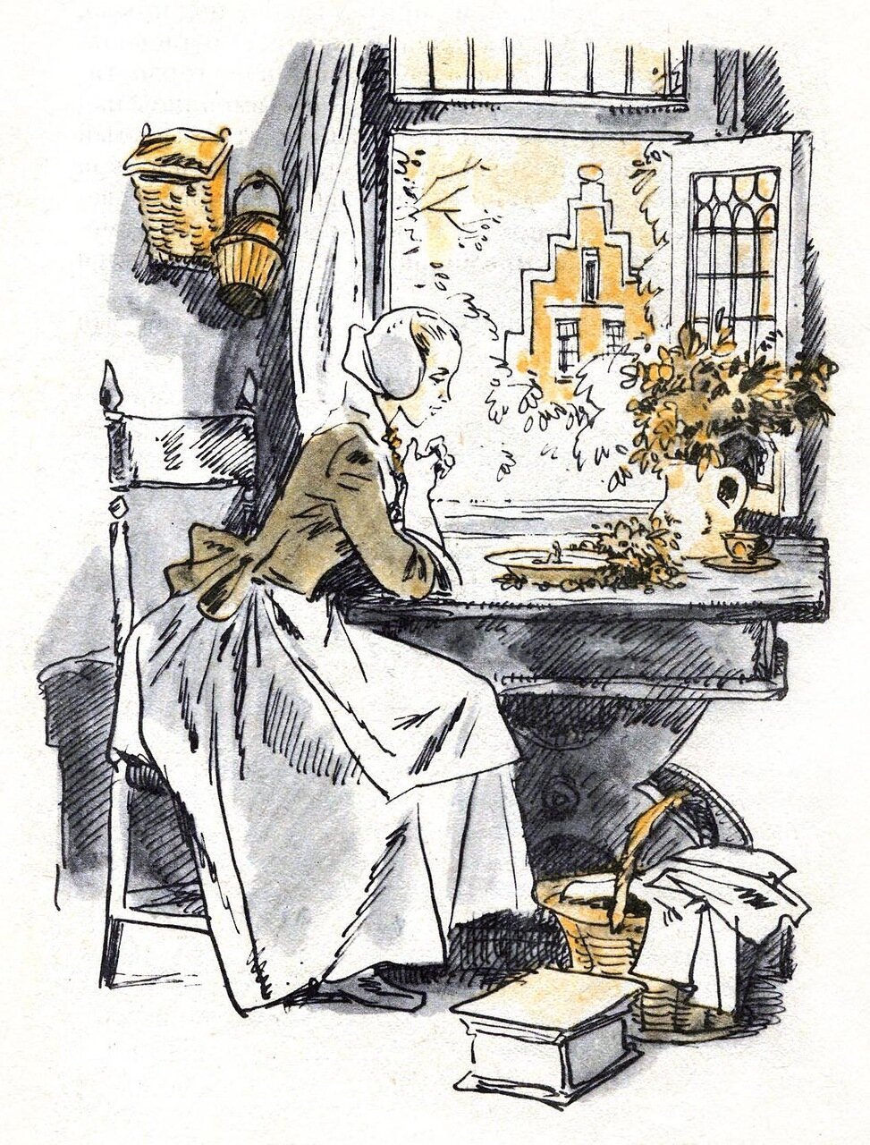 Повар карандашом