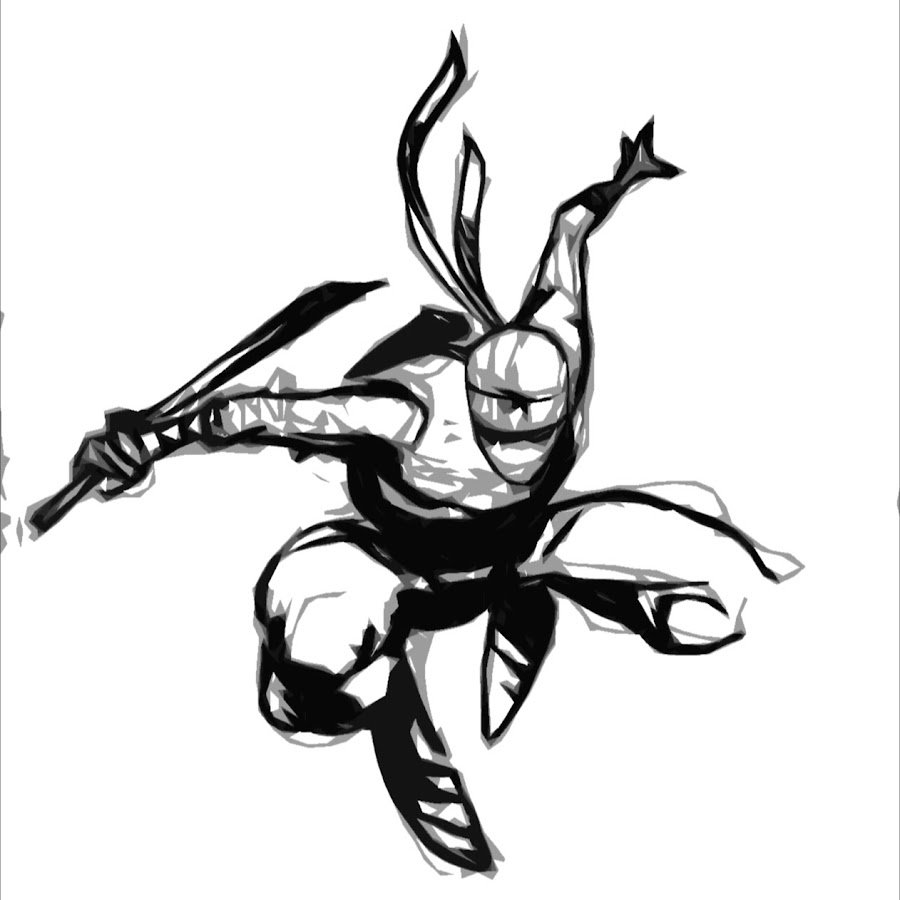 Ниндзя рисунок