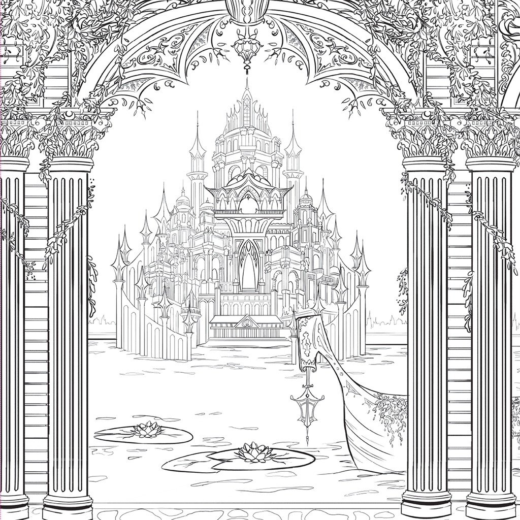 The Lunar Chronicles Coloring book