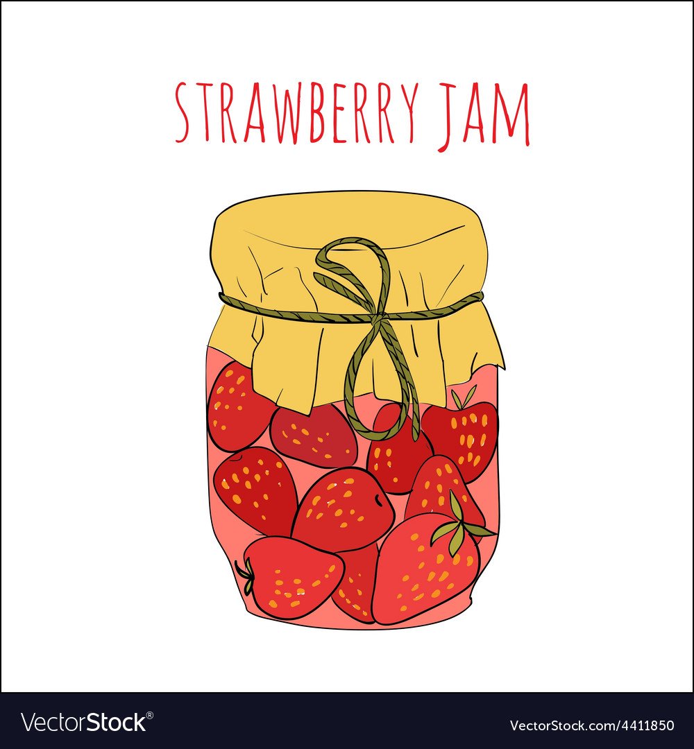 Иконка банки с вареньем