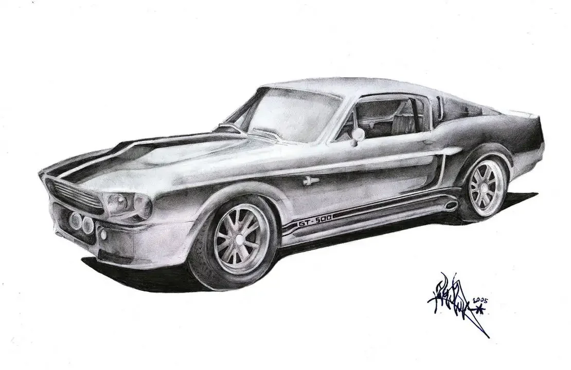 Форд Мустанг Шелби раскраски Бамблби