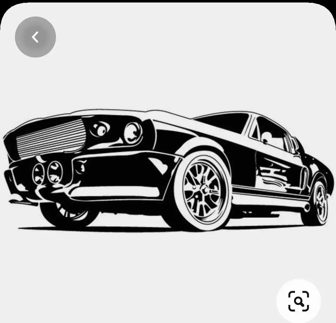 Раскраска Форд Мустанг Шелби