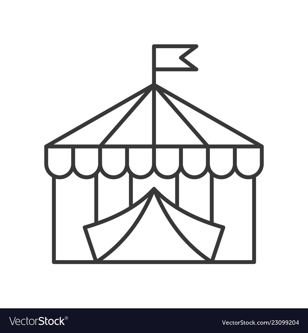 Шатер силуэт