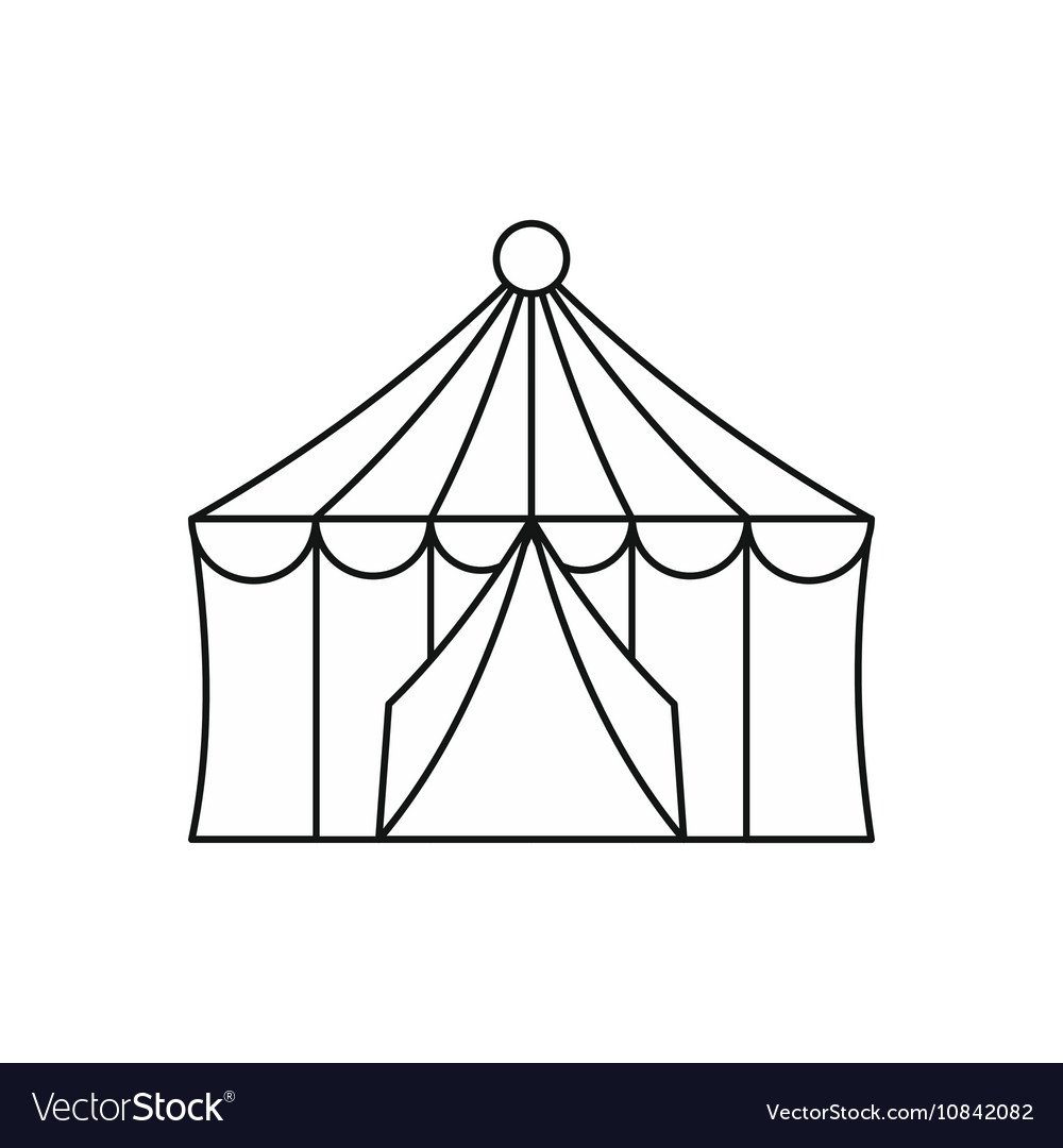 Рисование шатер для детей