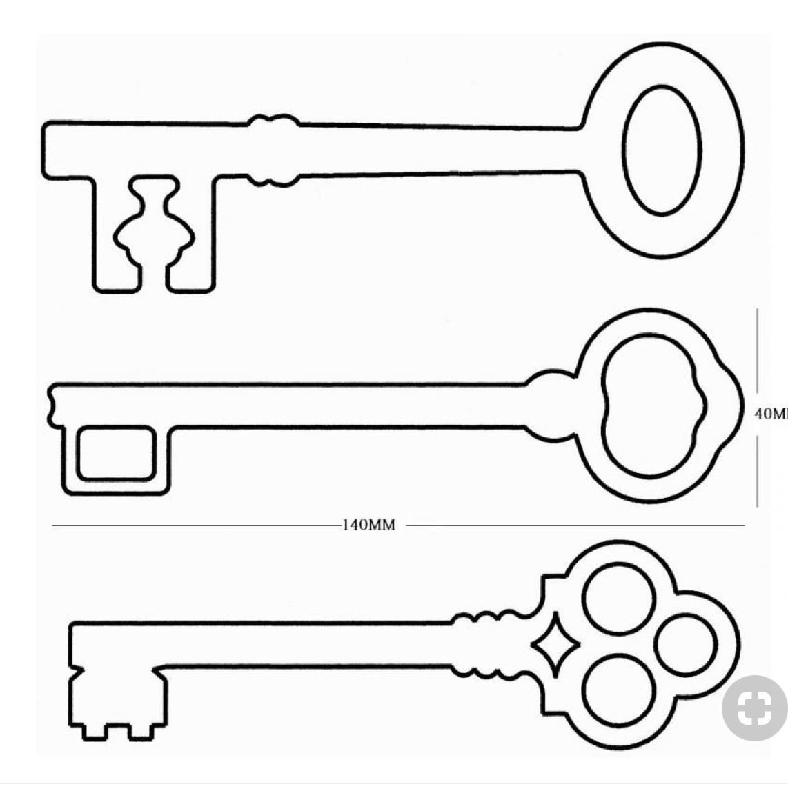 Ключик раскраска для детей