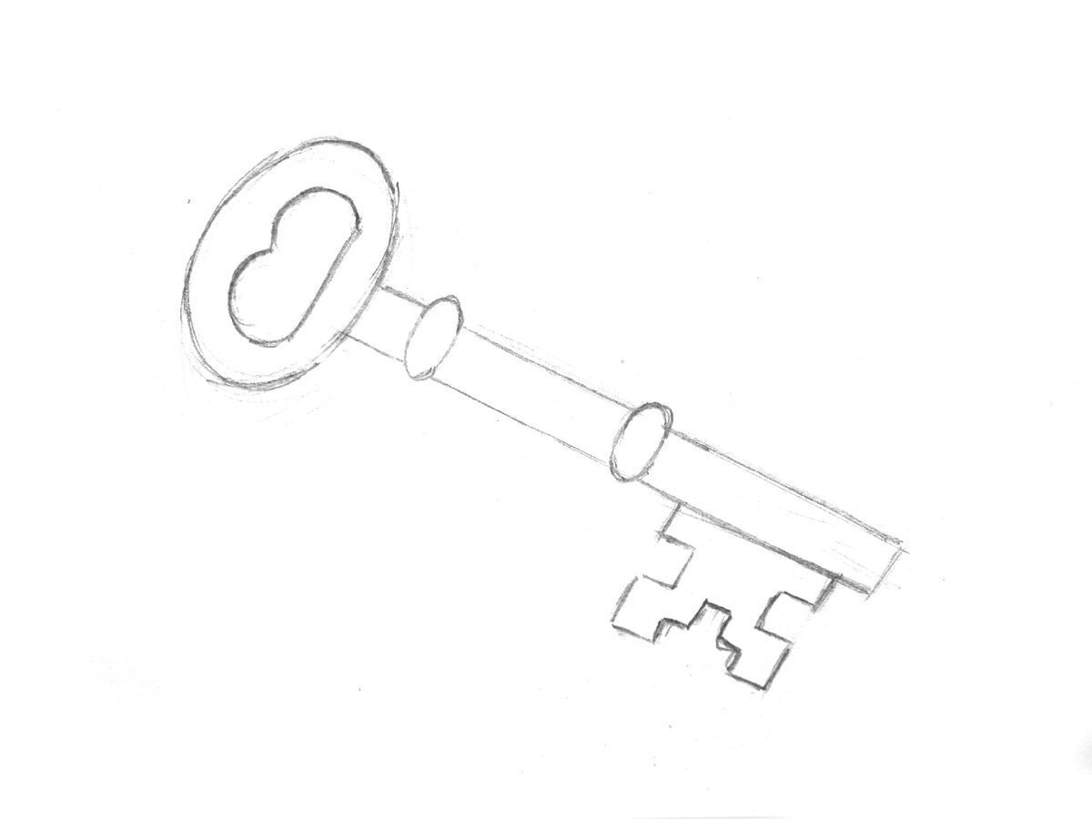 Ключ раскраска