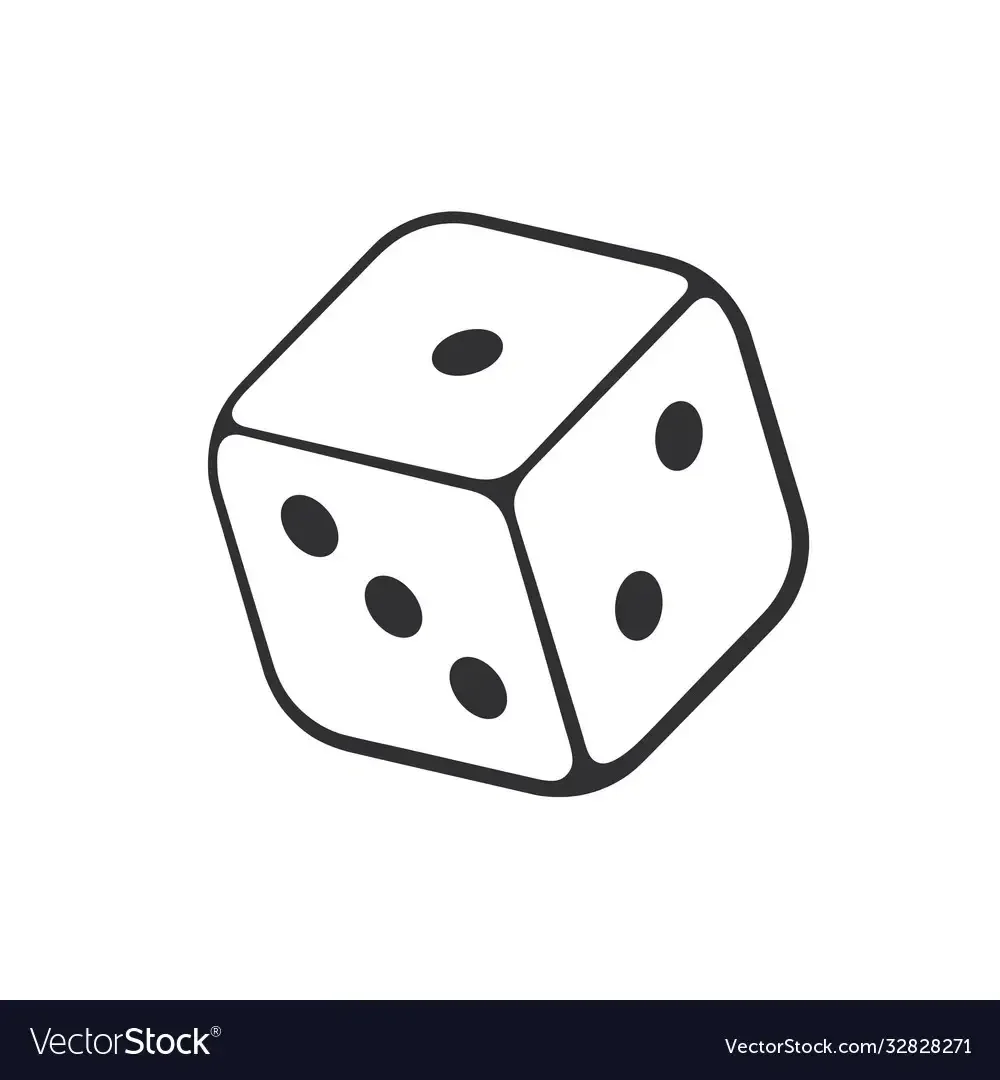Игральные кости рисунок