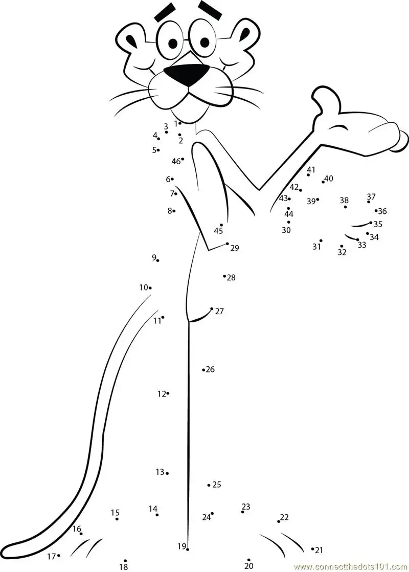 Соединять точки по номерам