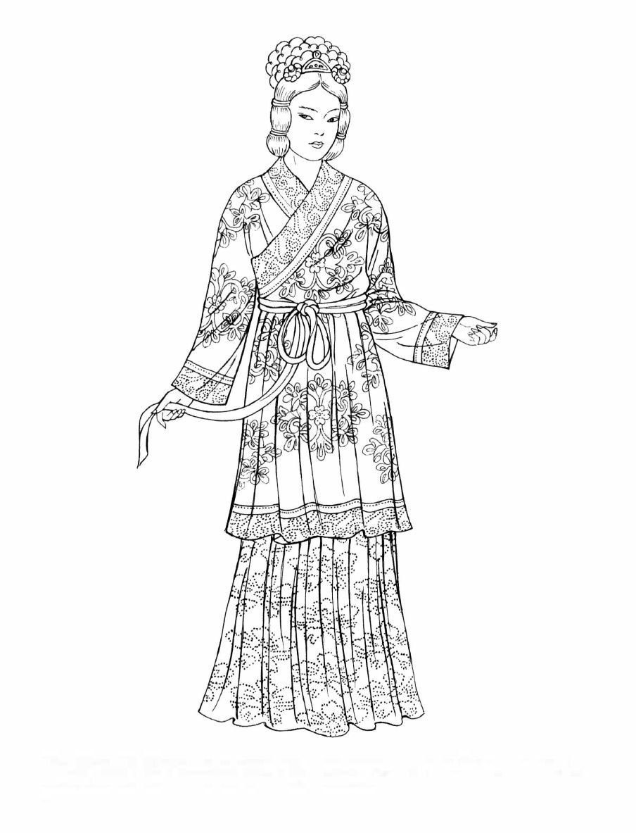Японские раскраски