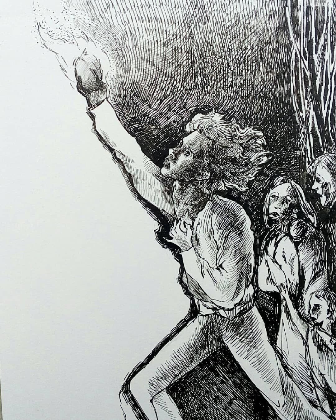 Ларра Горький иллюстрации