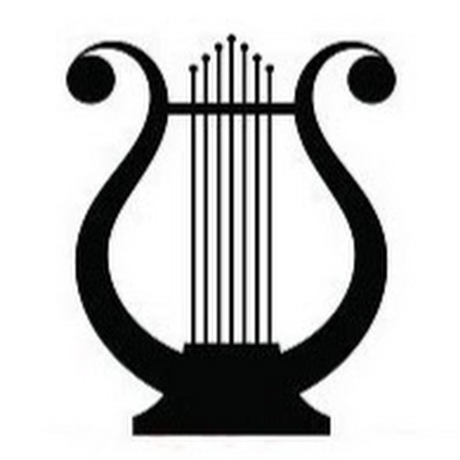 Лира музыкальный инструмент вектор