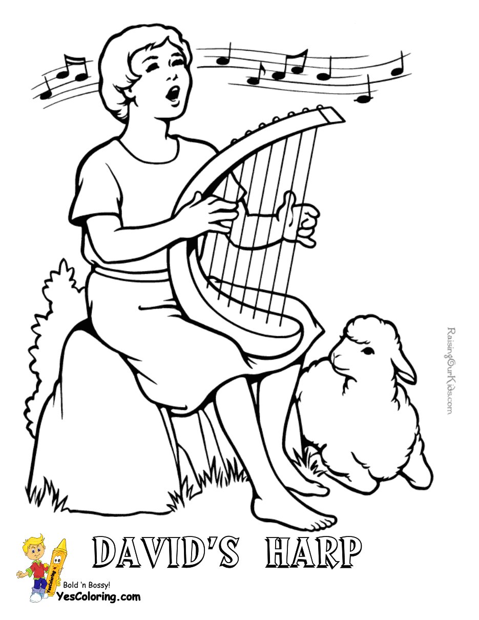 Библейские раскраски