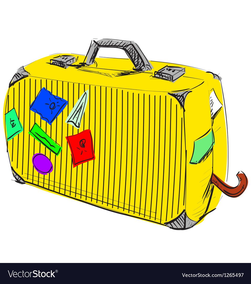 Чемодан приключений. Желтый чемодан. Желтый чемоданчик. Чемодан жёлтый для детей. Чемодан вектор.