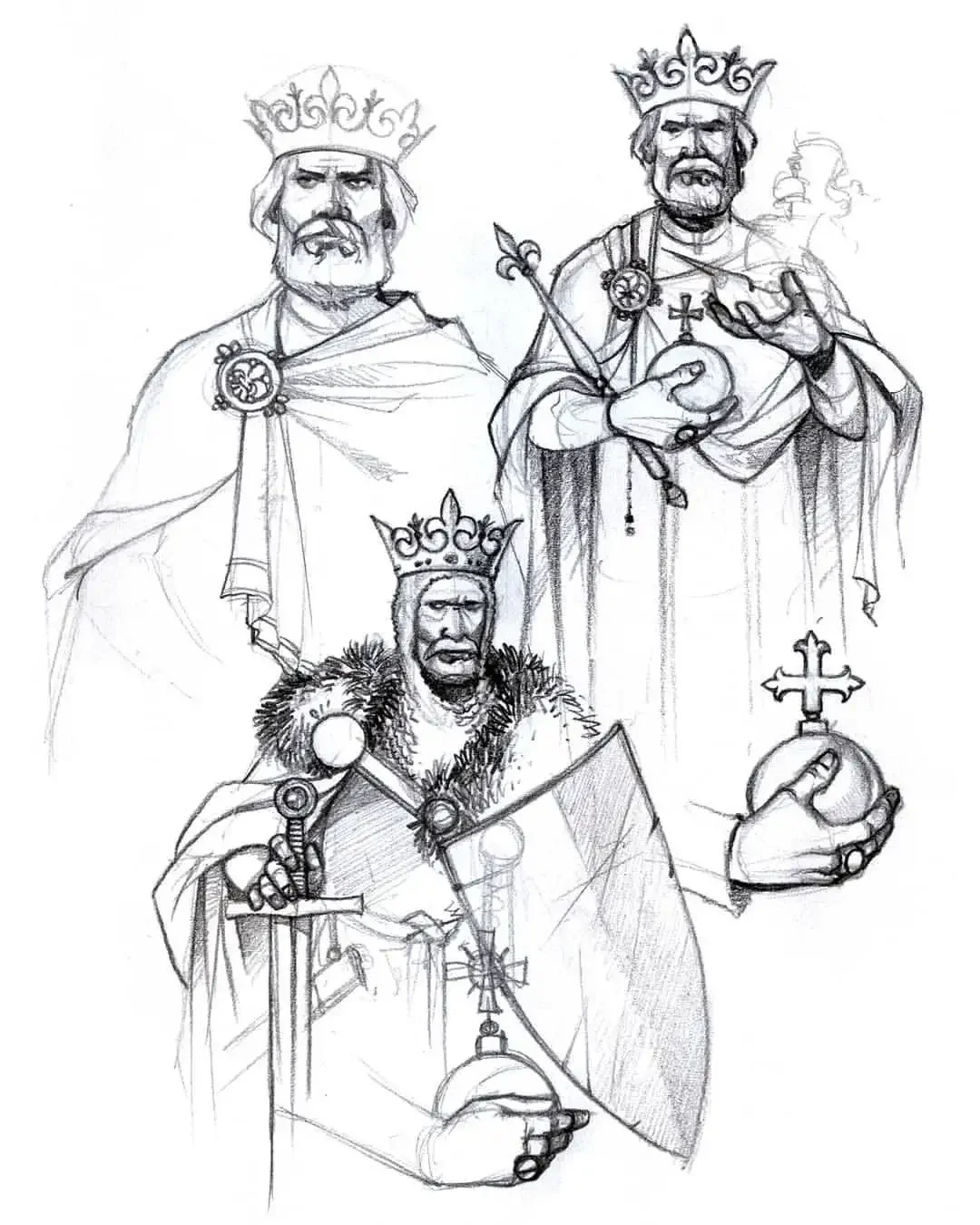 Король раскраска