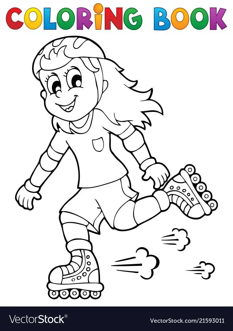 Раскраски спорт для детей 4-5 лет