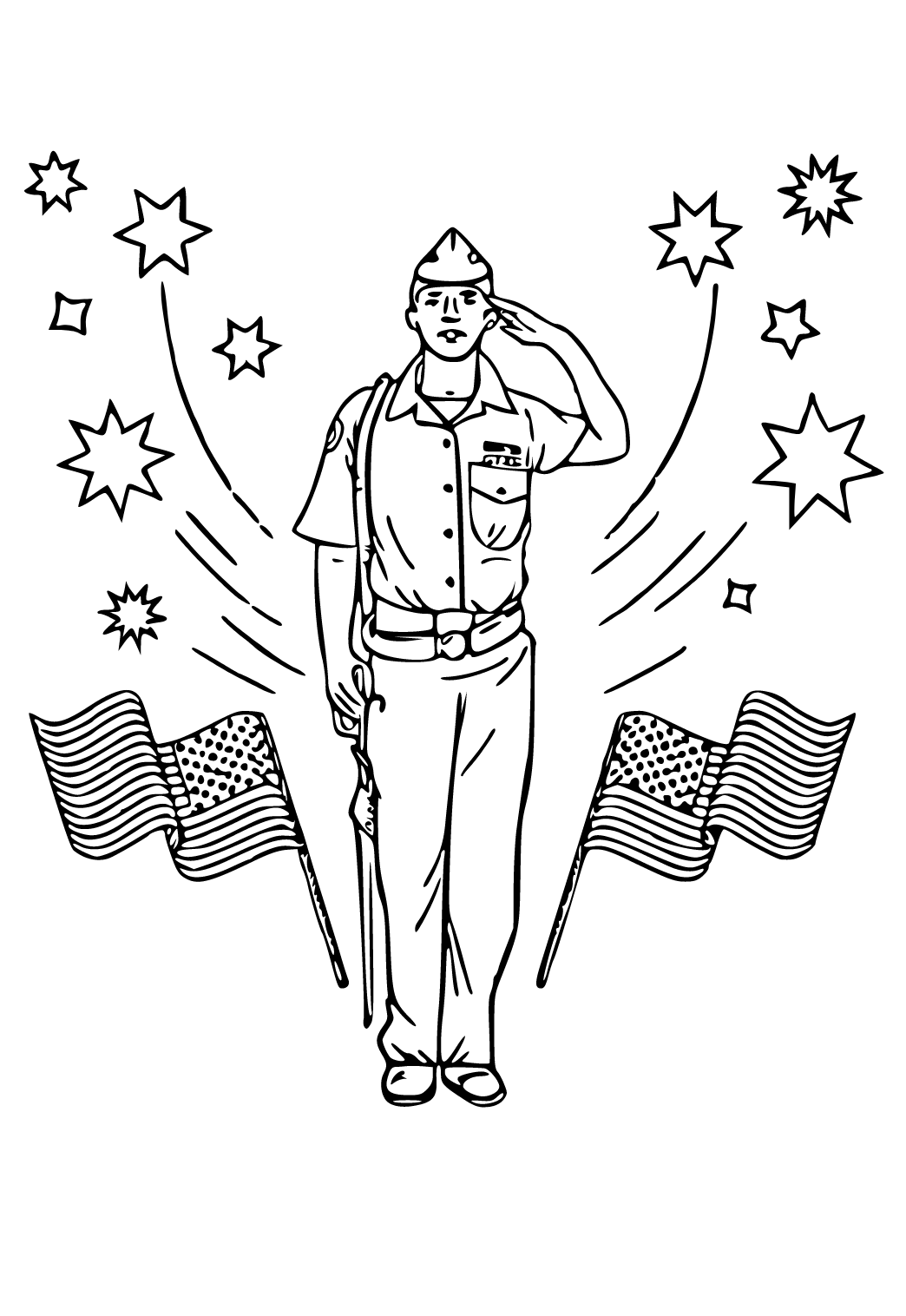 Рисунок на 9 мая