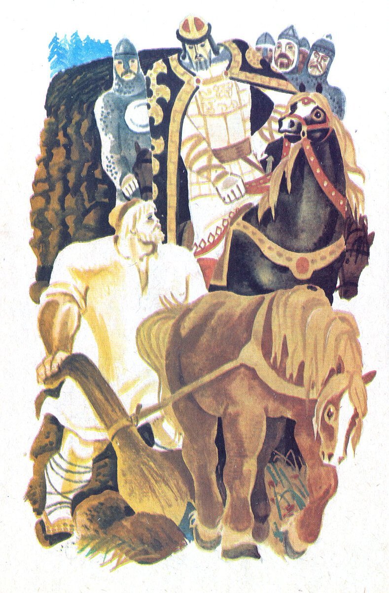 Былина Вольга и Микула Селянинович