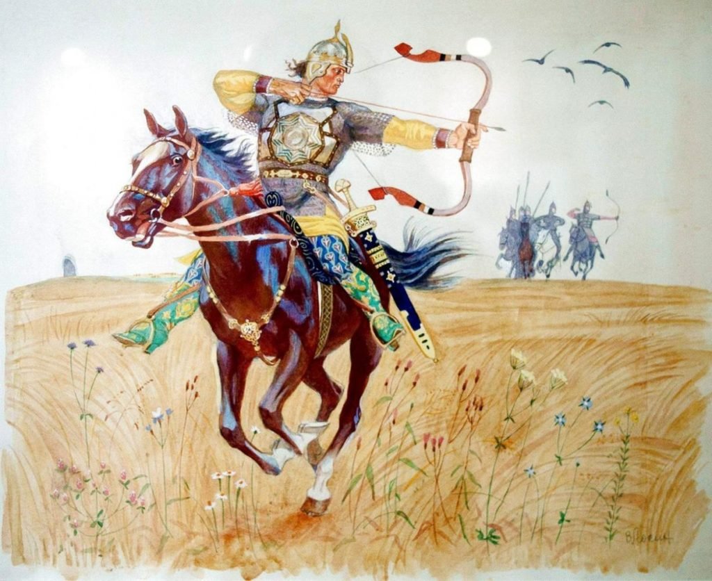 Иллюстрации былинных героев