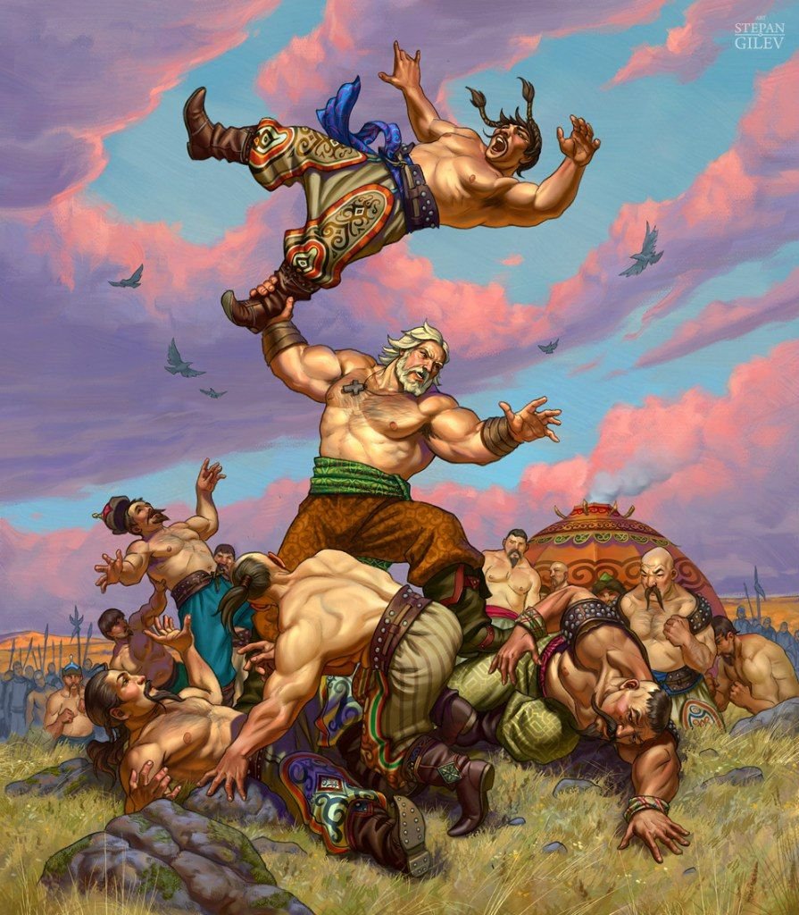 Герои былин Роман Папсуев