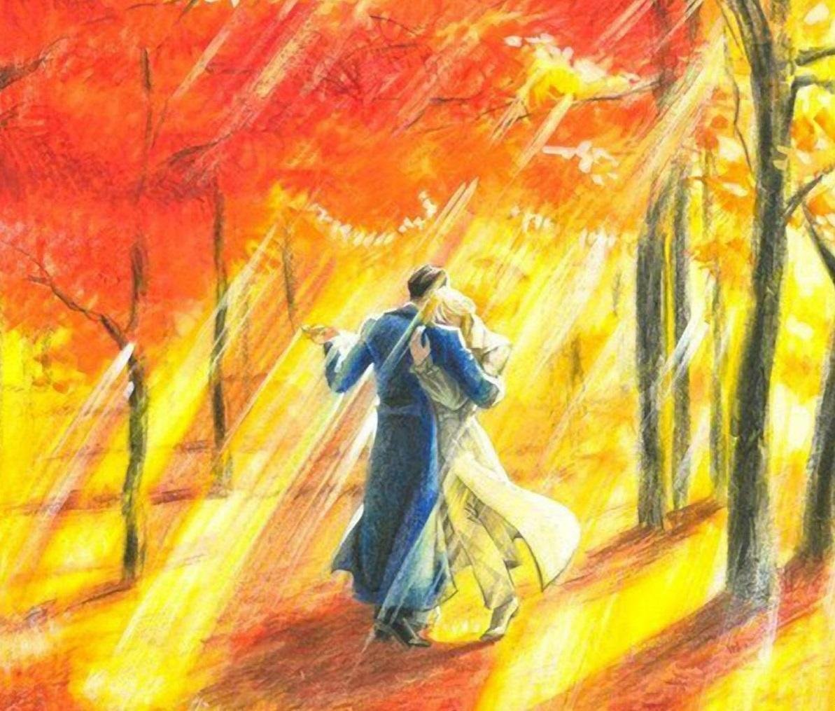 Осенний вальс картина