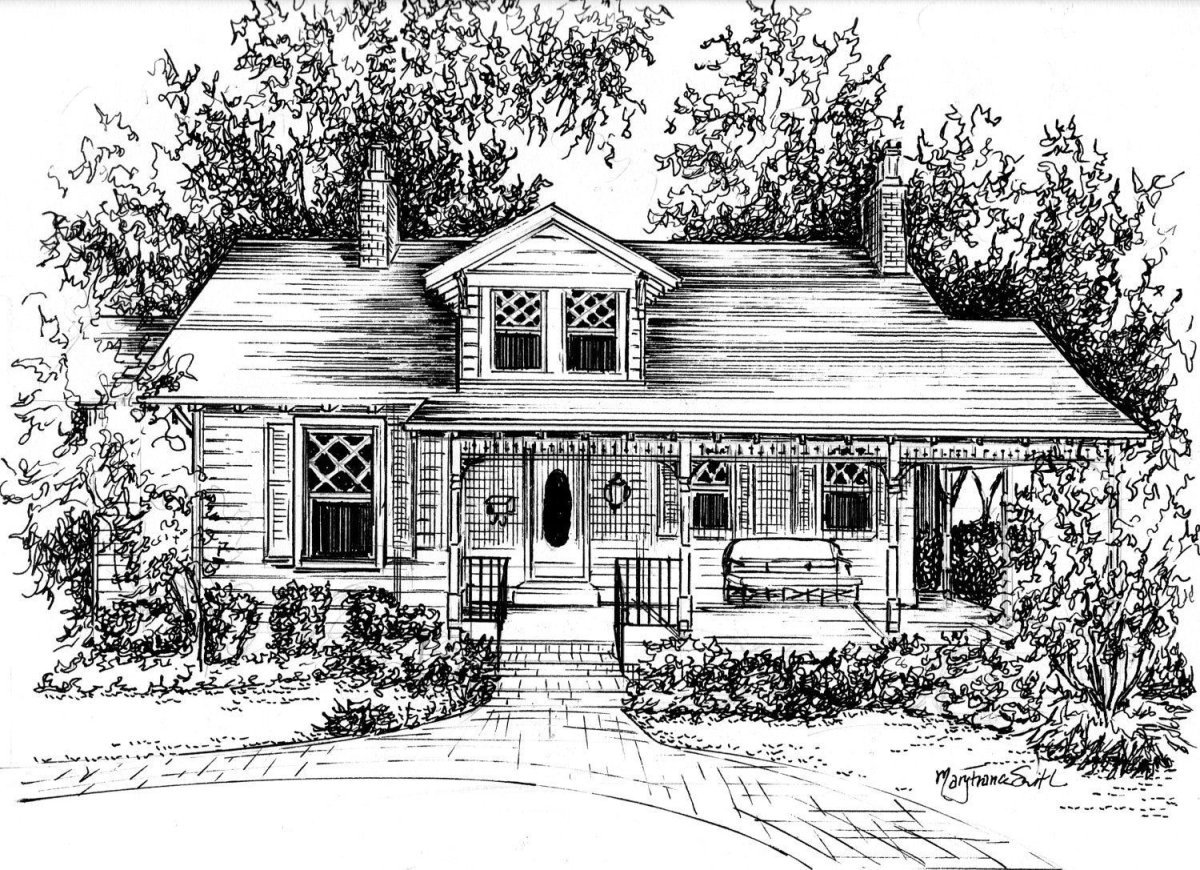 Эскиз усадьбы