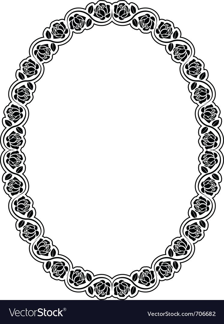 Орнамент овальный ритуальный