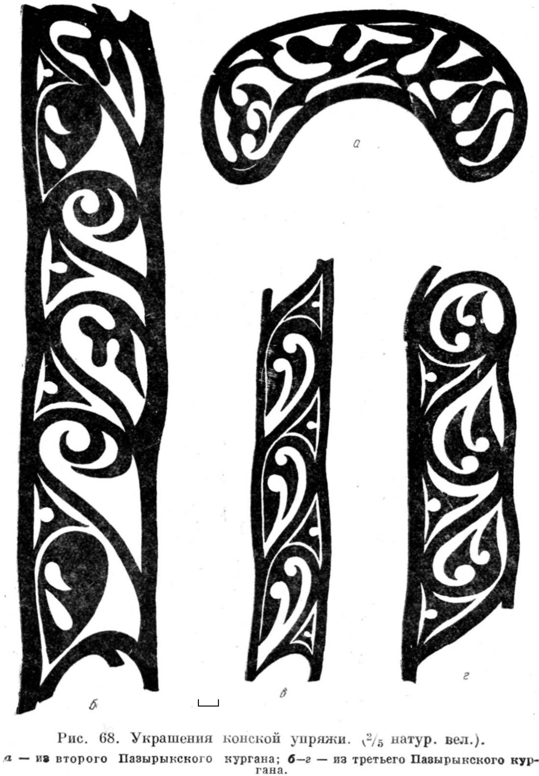 Национальный узор Киргизии вектор