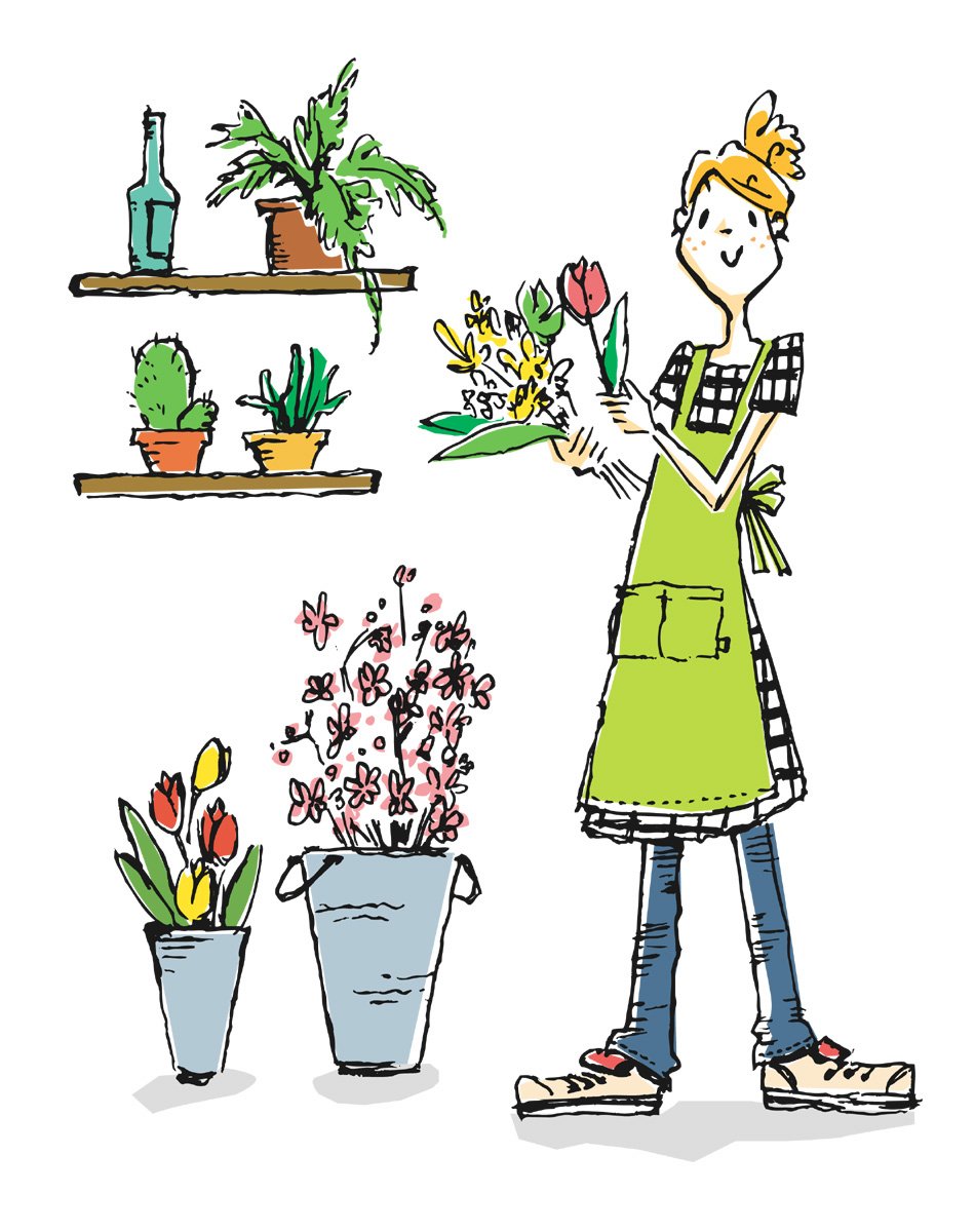 Рисование садовый инвентарь