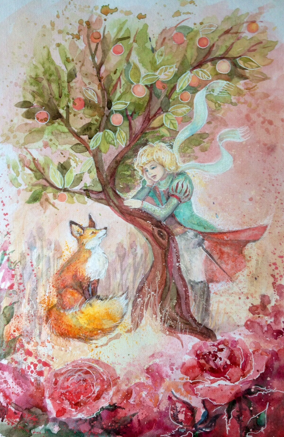 Сказочная акварель
