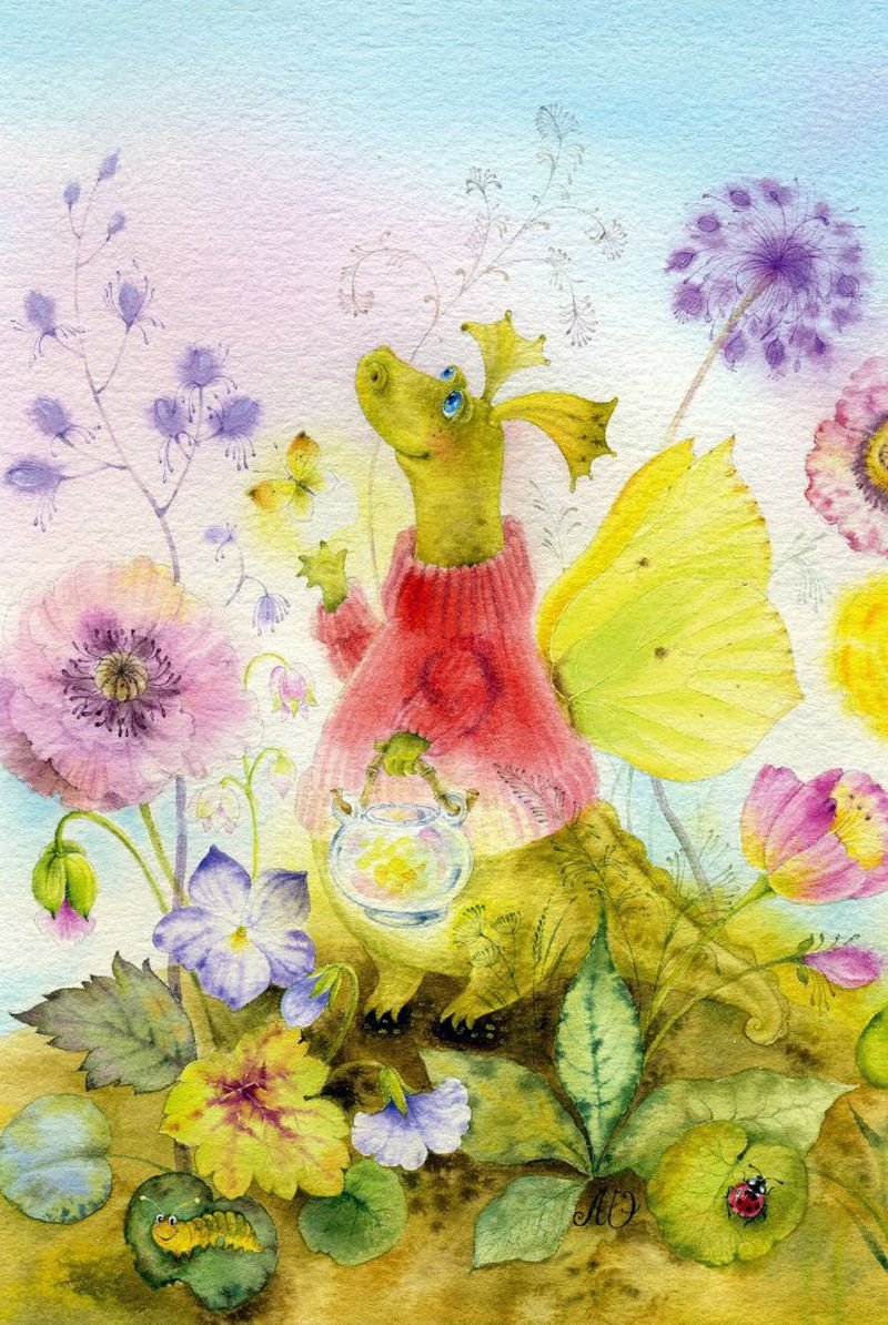 Элина Репкина Моисеенко иллюстрации